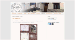 Desktop Screenshot of lacasademiabuela-albergue.com